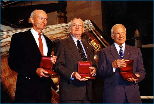 apollo 11 crew, 1999